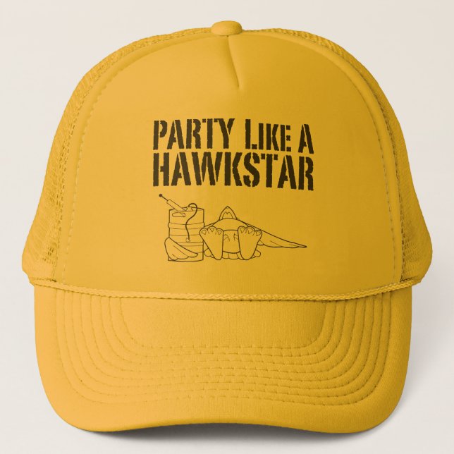 Casquette La partie aiment un hawkstar (Devant)