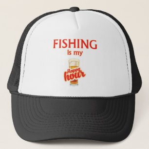 Casquette La Pêche Est Mon Heureuse Heure