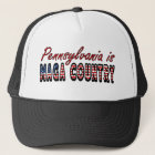 La Pennsylvanie est MAGA Pays Trump Trucker Hat