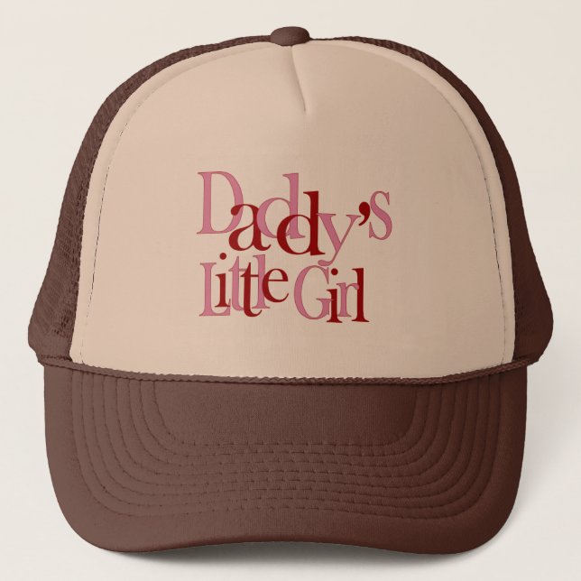 Casquette La petite fille du papa (Devant)