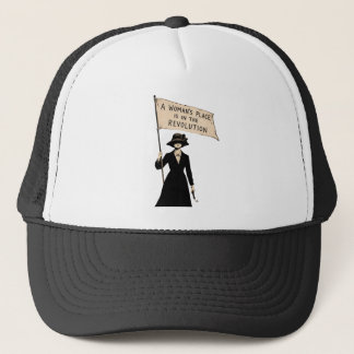 Casquette La place d'une femme est dans la révolution fémini