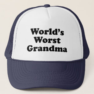 Casquette La plus mauvaise grand-maman du monde