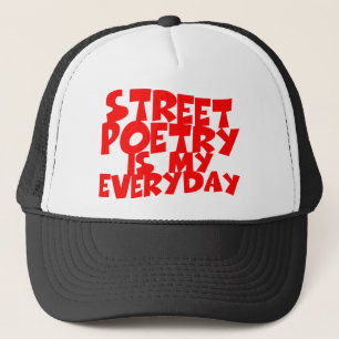 Casquette La Poésie De Rue Est Mon Quotidien