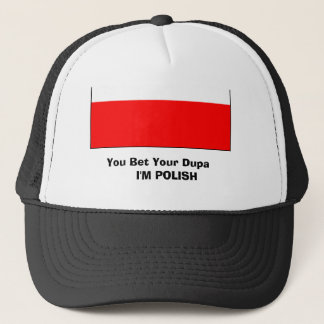 Casquette la Pologne 2, vous pariez votre Dupa que     je