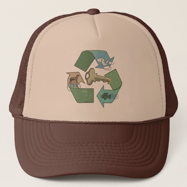 Casquette La réutilisation symbolique est principale par des (Devant)