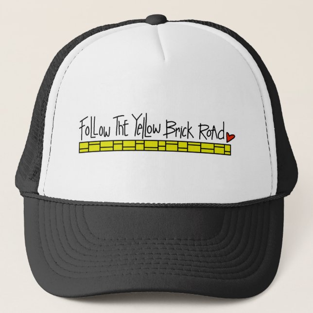 Casquette La route jaune de brique (Devant)
