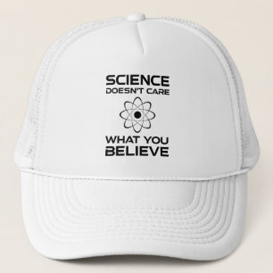 Casquette La science ne se soucie pas de ce que vous croyez