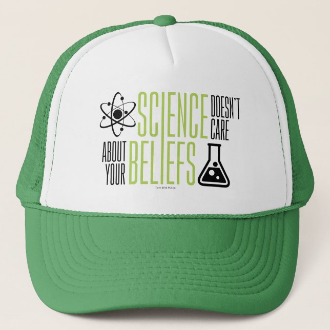 Casquette La Science ne s'inquiète pas (Devant)