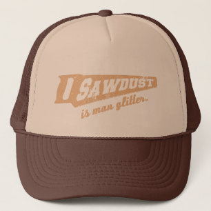 Casquette La sciure est humeur de travail du bois de parties