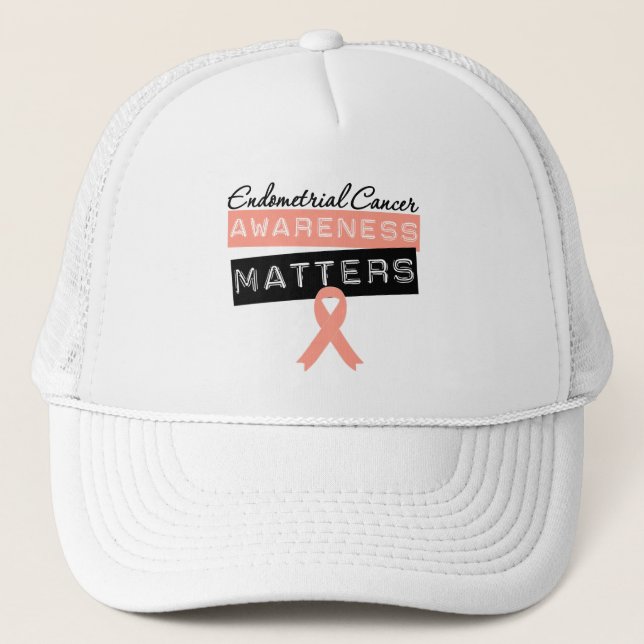 Casquette La sensibilisation au cancer de l'estomac compte (Devant)