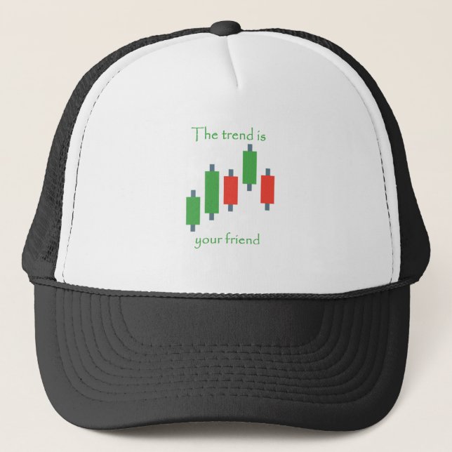 Casquette la tendance est votre ami (Devant)