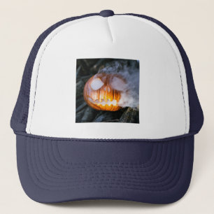 Casquette La tête Jack-o-Lantern d'un cavalier sans tête