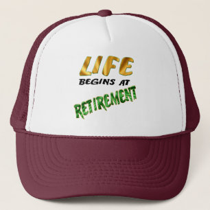 Casquette La vie commence aux cadeaux et au T-shirts de