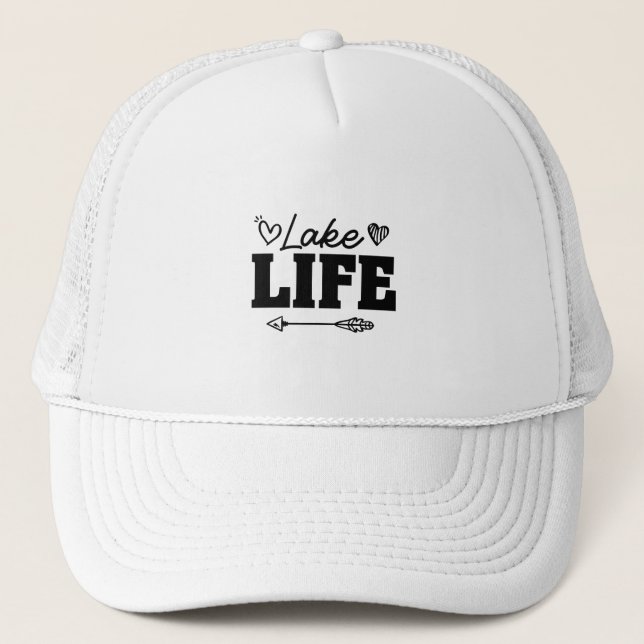 CASQUETTE LA VIE DU LAC (Devant)