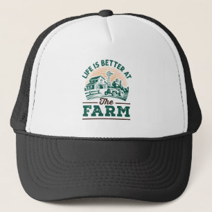 Casquette La Vie Est Meilleure À La Ferme