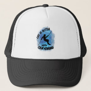 Casquette La vie est meilleure avec Canyoning Canyoneer Wate