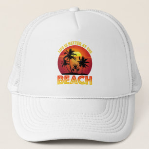 Casquette La Vie Est Mieux À La Plage