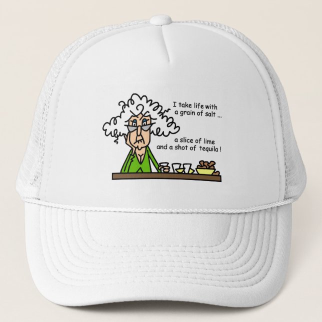 Casquette La vie et l'Humour de Tequila (Devant)