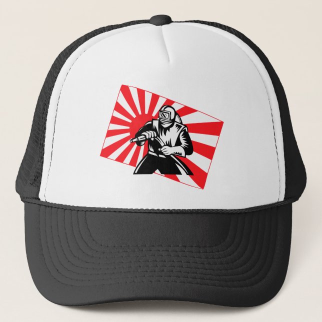 Casquette La vieille sableuse de Tokyo (Devant)