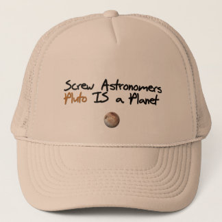 Casquette La vis Astonomers… Pluton est une planète