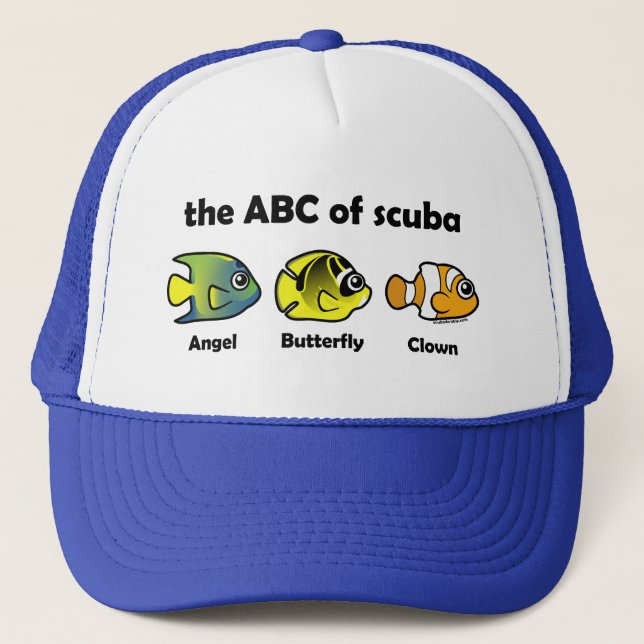 Casquette L'ABC de Scuba (Devant)