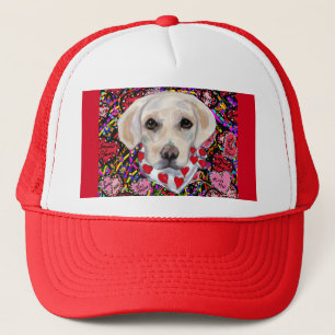 Casquette Labrador Retriever blanc