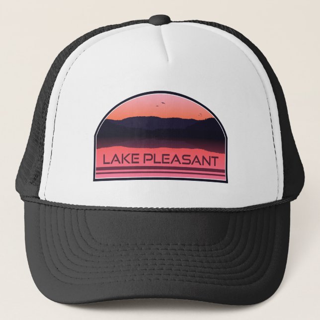 Casquette Lac Agréable Arizona Red Sunrise (Devant)