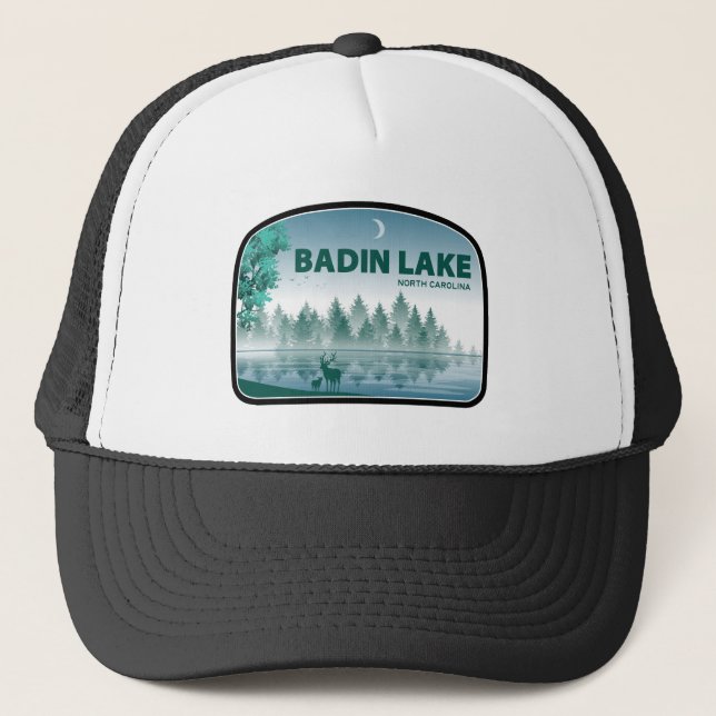 Casquette Lac Badin Nord Carolina Deer (Devant)