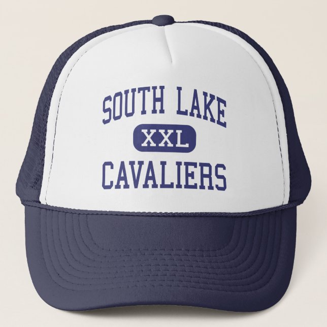 Casquette Lac du sud - cavaliers - haut - rivages de Clair (Devant)
