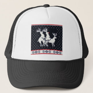Casquette laid de Noël de chandail