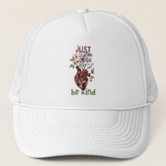 Casquette Laissez la gentillesse s'épanouir du coeur.
