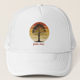 Casquette Laissez les Temps Gourds Rouler Design d'Automne