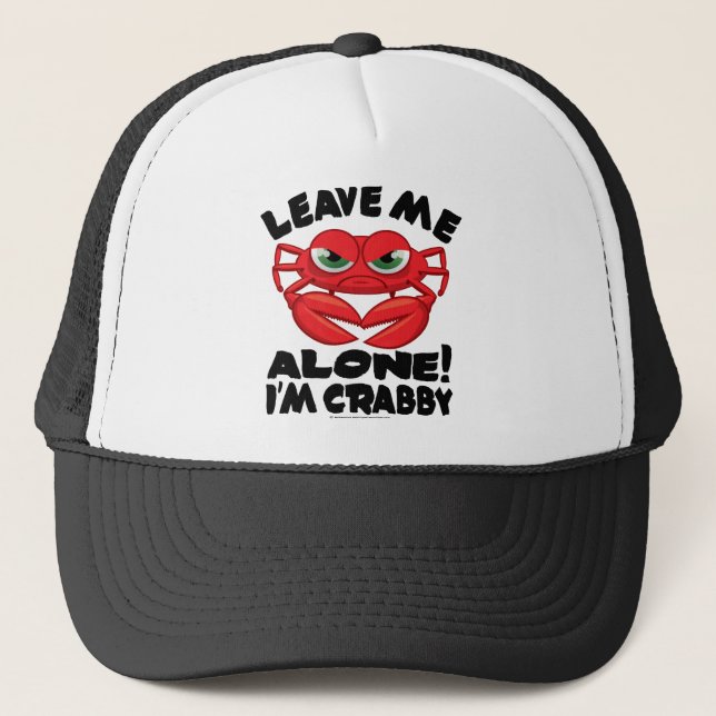 Casquette Laissez-moi seul moi suis désagréable (Devant)