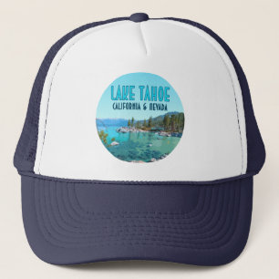 Casquette Lake Tahoe California Nevada Vintage