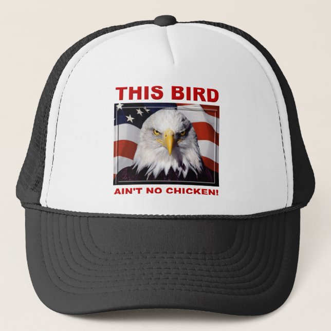 Casquette L'Américain Eagle n'est aucun camionneur de (Devant)