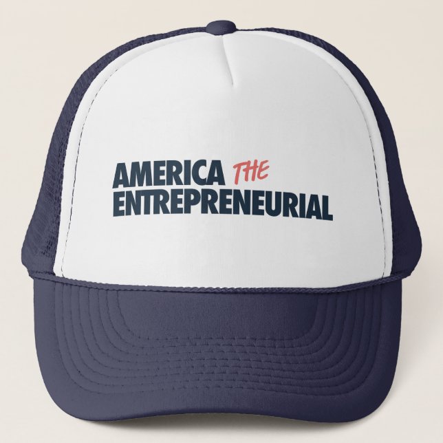 Casquette L'Amérique au chapeau entrepreneurial (Devant)
