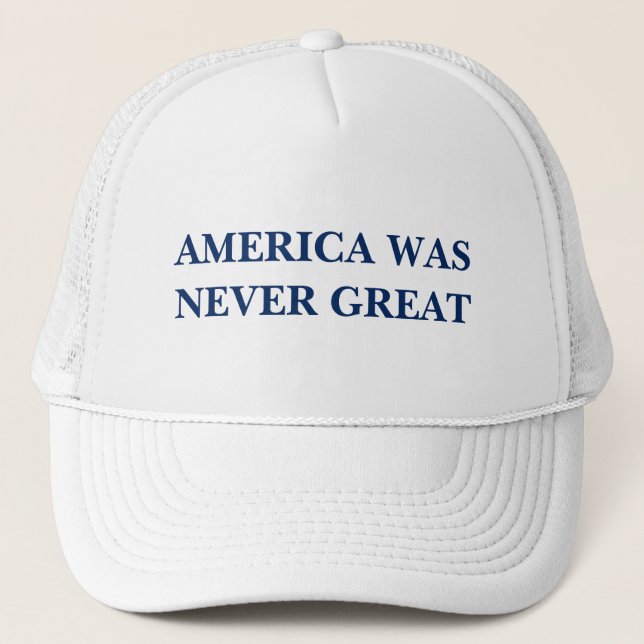 CASQUETTE L'AMÉRIQUE N'ÉTAIT JAMAIS GRANDE (Devant)
