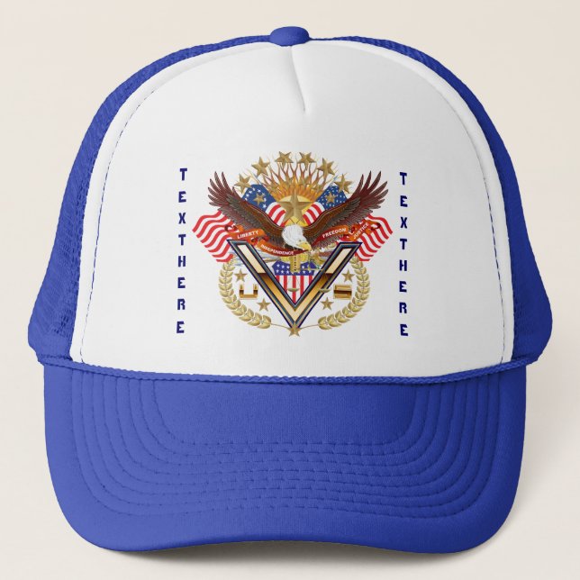 Casquette L'ami de vétéran ou le membre de la famille voient (Devant)