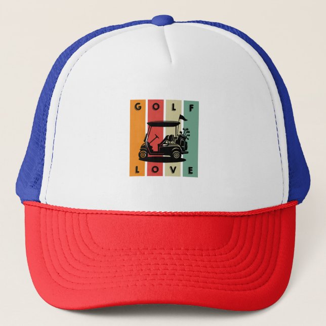 Casquette L'amour du golf (Devant)