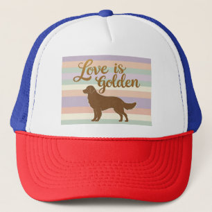 Casquette L'amour est doré