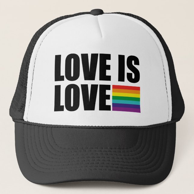 Casquette L'amour est l'amour (Devant)