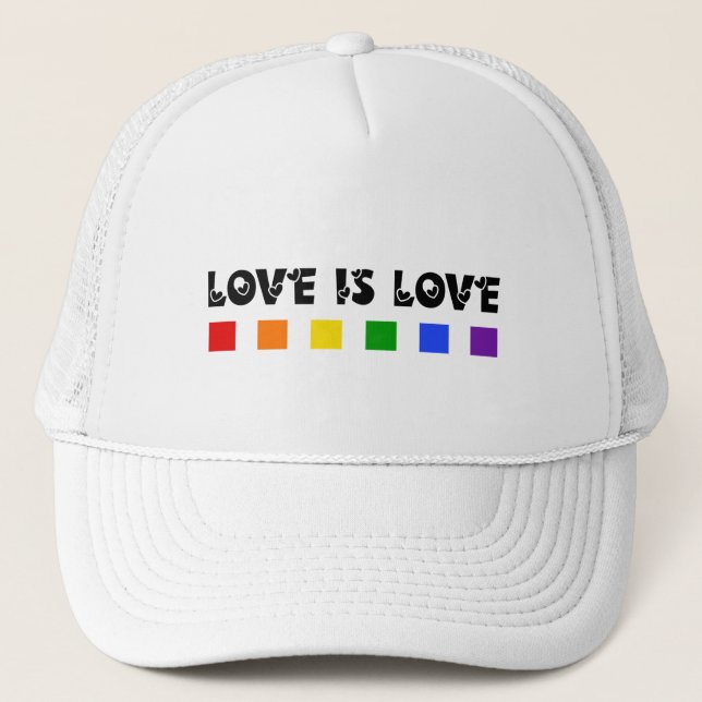 Casquette L'amour minimaliste est la fierté de l'amour Arc-e (Devant)