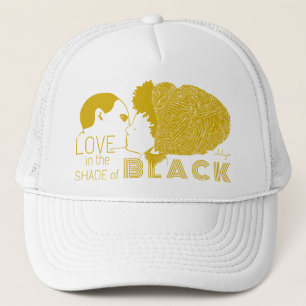 Casquette L'AMOUR NOIR en OR