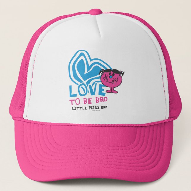 Casquette L'amour pour être mauvais | Coeur déformé (Devant)