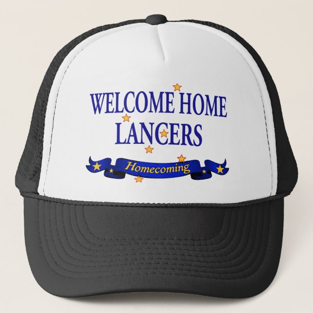 Casquette Lancers à la maison bienvenu (Devant)