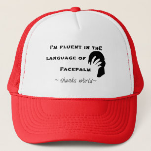 Casquette Langue du Facepalm