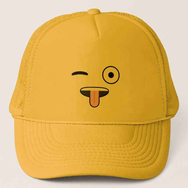Casquette Langue Emoji (Devant)
