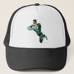 Casquette Lanterne verte - Comic, les deux bras en avant