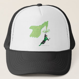 Casquette Lanterne verte - entièrement rendue, avec la
