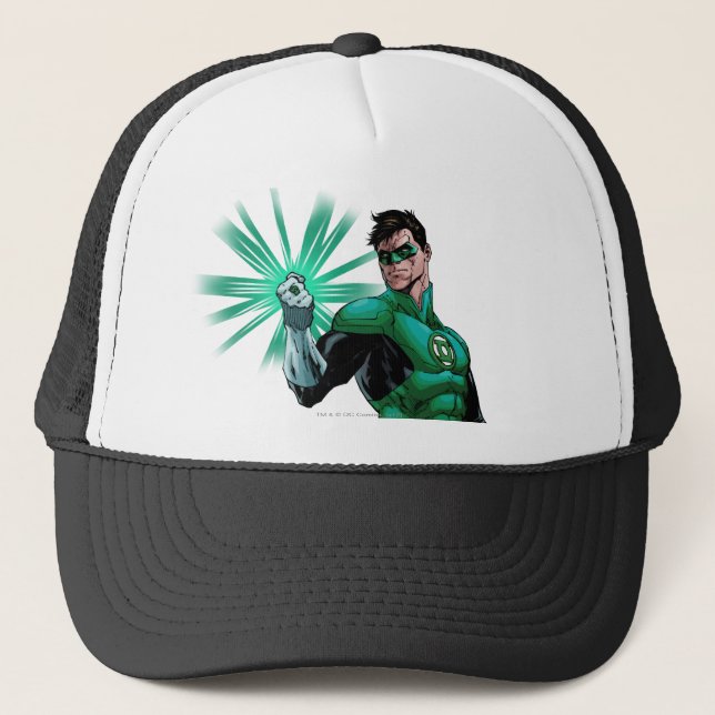 Casquette Lanterne verte et anneau (Devant)